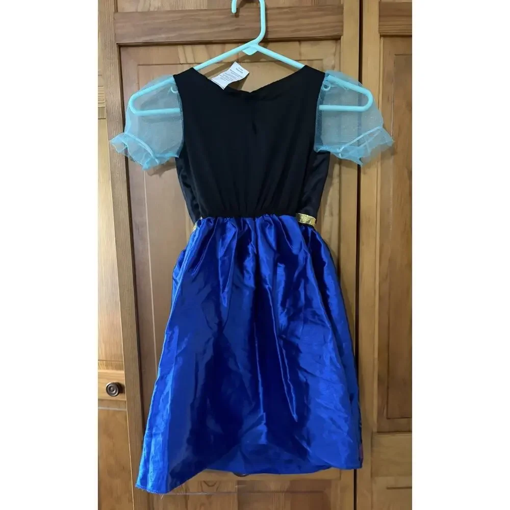 Disney Girls Anna Frozen Princess Dress Size 4-6x